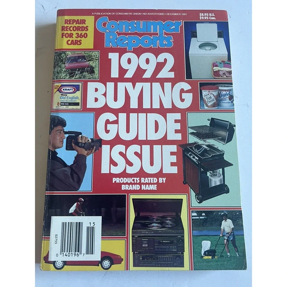 Consumer Reports Buying Guide Lot Of 7 from 1999's‎